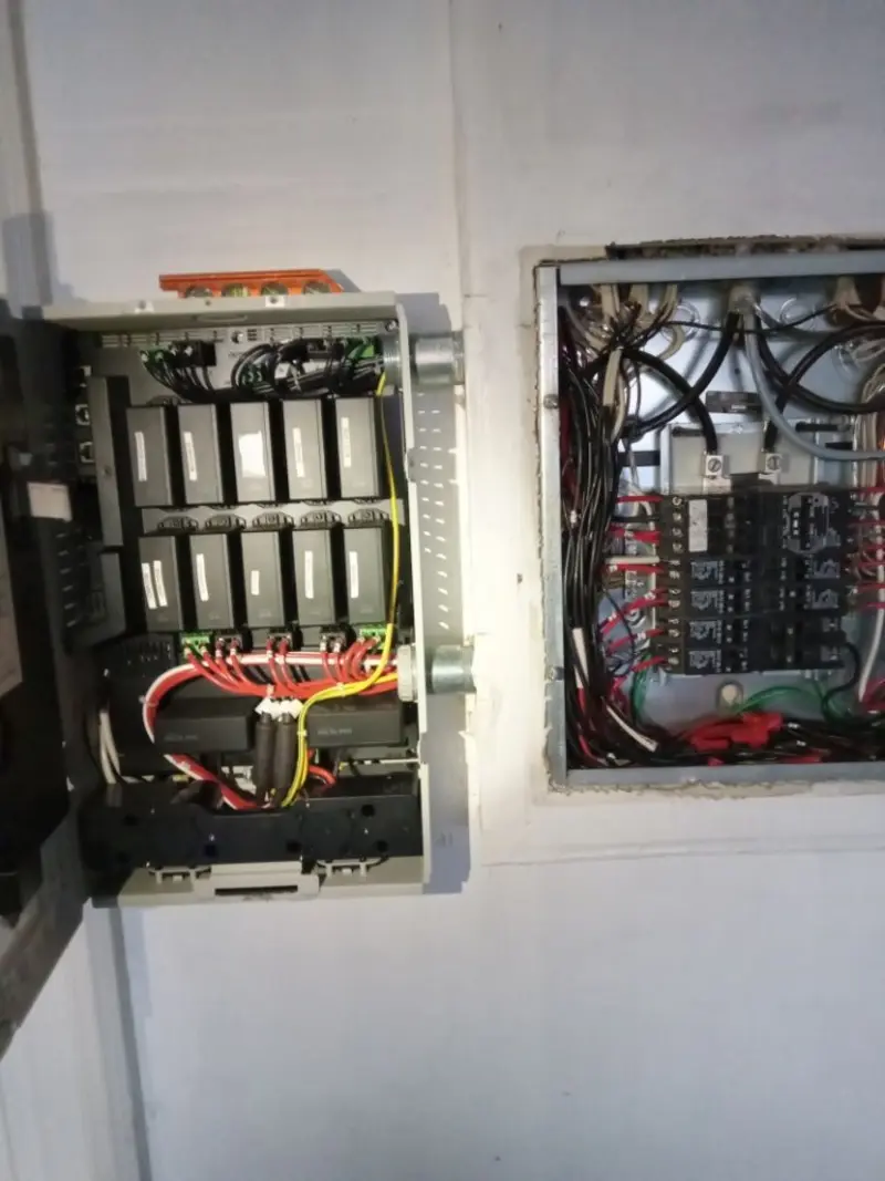 Electrical panel upgrade completed for Security Camera Wiring in Indian Rocks Beach